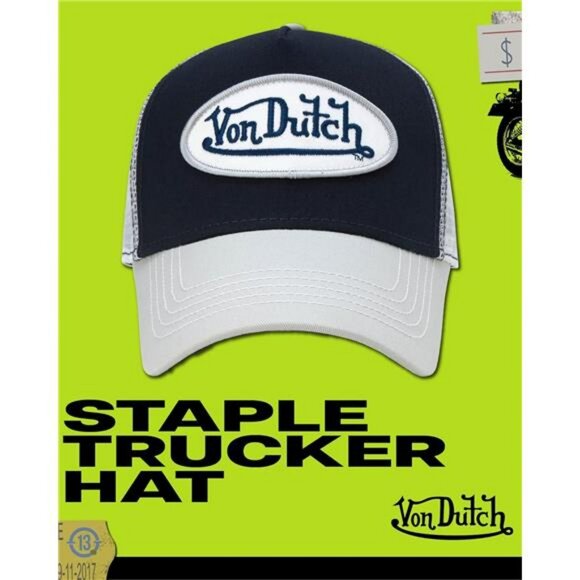 Unisex trucker hat snapback baseball cap mesh back curved brim adjustable white - Picture 2 of 8